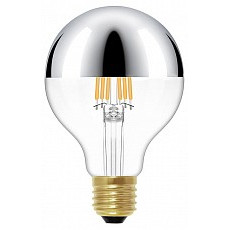 Лампа светодиодная loft it edison bulb e27 6Вт 3000k g80led chrome